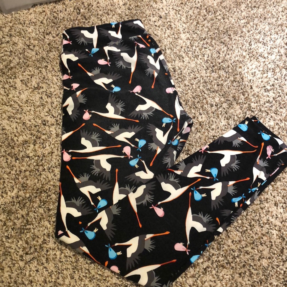 UNICORN LuLaRoe Stork Leggings OS